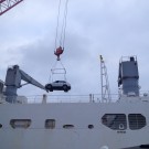 cars on mv Pacific Reefer