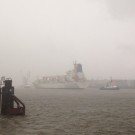 Hellas Reefer facing a storm